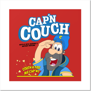 Cap'n Couch Posters and Art